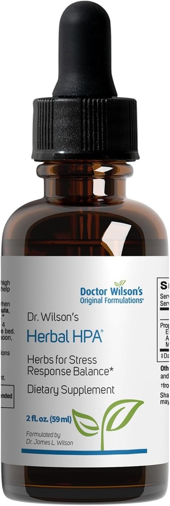 Ervas Adaptogênicas do Dr. Wilson HPA 2 Onças para Suporte Adrenal e Uso Diário