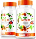 NutraRize (2 Pack) Pay Slim Cápsulas, PaySlim All-Natural Supplement for Healthy Weight Loss, Premium Formula to Achieve Body and Fitness Goals, Official Reviews (120 Cápsulas)