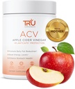 Suplementos TRU ACV, Apple Cider Vinagre, ACV orgânico com a mãe, melhora a digestão e saúde da pele, 45 Servings, 1000mg