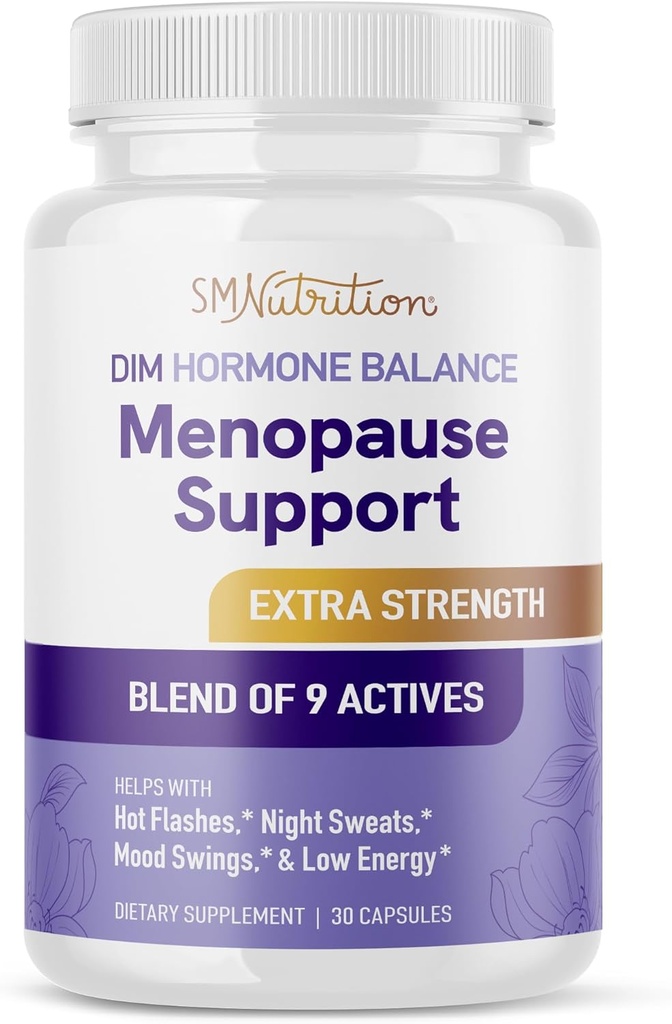 Suplemento de Menopausa para Mulheres Hot Flashes & Night suores Saldo de Hormônios, alívio de Menopausa para Mulheres & Perimenopausa Suporte de .
