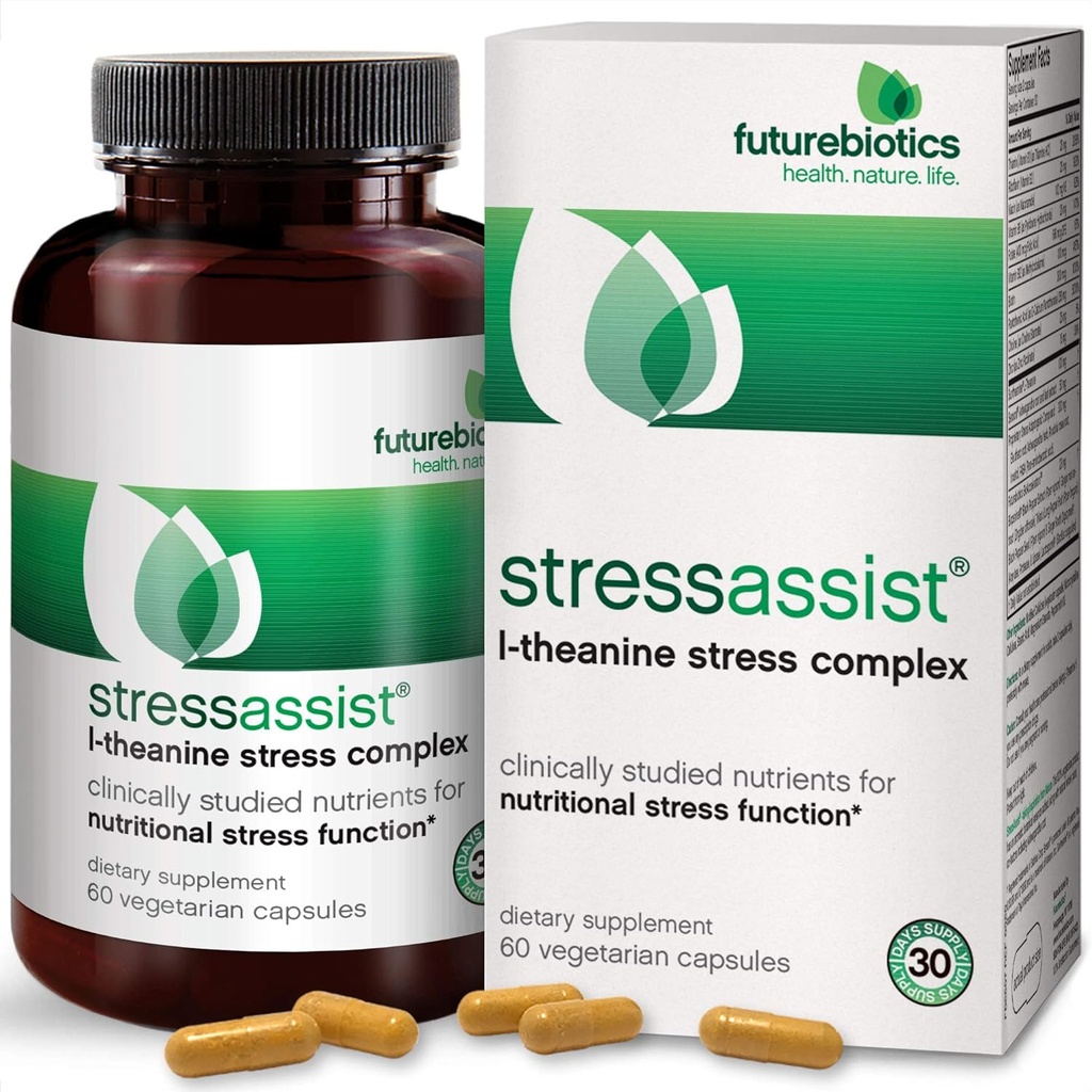 Futurebiotics StressAss 60 Cápsulas Vegetarianas