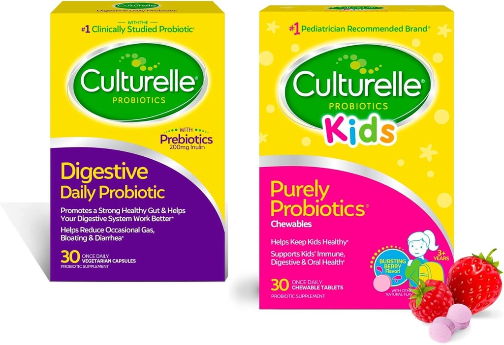 Culturelle Digestive Health / Kids Mastigables Bundle