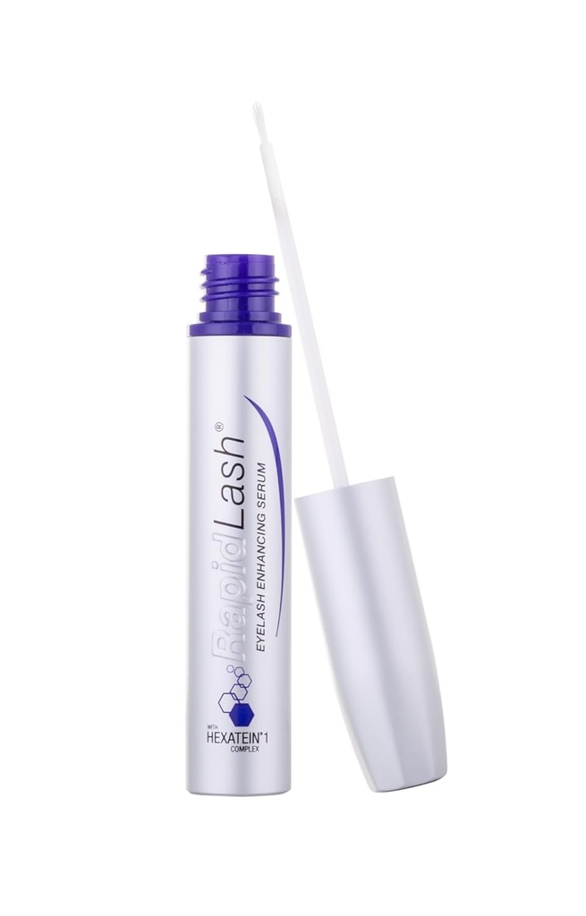 Serum rápido de aumento das pestanas com HEXATEIN 1 Complexo – Lash Serum para Condicionamento e Hidratação de pestanas – Cílios com aspecto mais longo, mais cheio e mais espesso – 3 mL / 0,1 fl oz