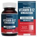 BioActive Vitamina B12 - 5000 mcg, contém 3 BioActive Forms B12 Plus Metilfolato Cofactor - Metil B12, Adenosyl B12 & Hydroxy B12 Suporta Energia, Metabolismo & Mood .