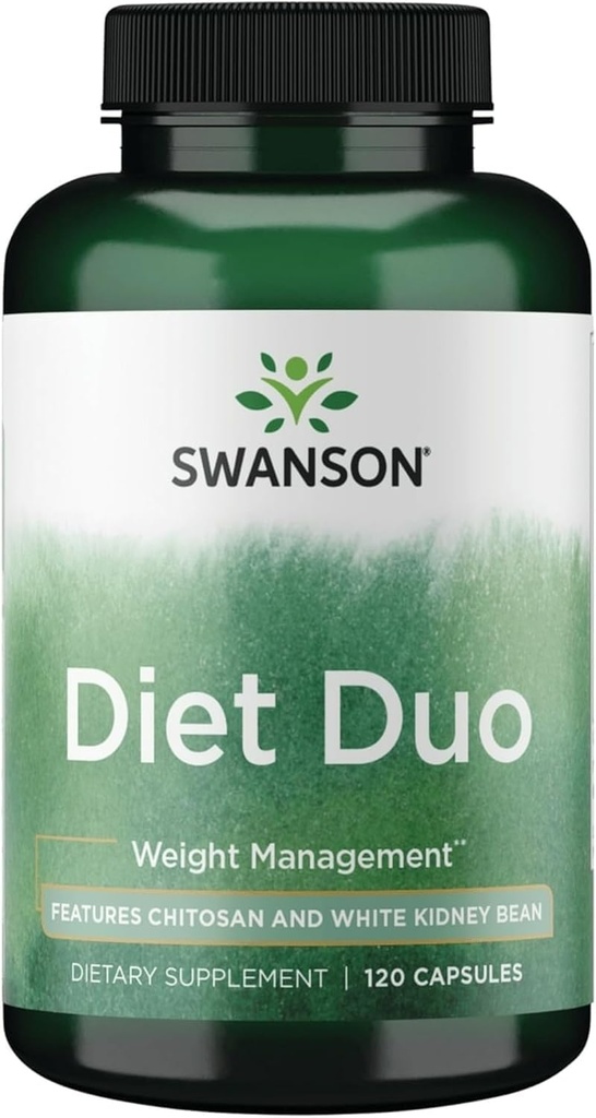 Swanson Diet Duo com White Kidney Bean 120 Cápsulas