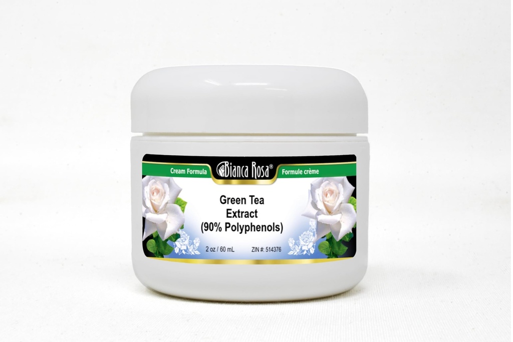 Extrato de chá verde (90% Polifenóis) Creme (2 onças, ZIN: 514376)