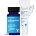 VitaMedica Arnica Montana 30X & Arnica Cream Bundle luminal para contusões, inchações, inflamação e alívio da dor