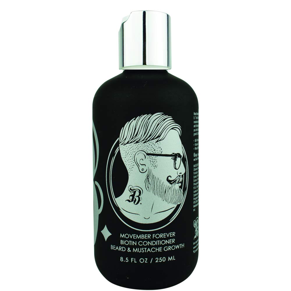 Biotin Beard Growth and Thickening Conditioner-(High Potence) Beard Care with Biotin-for Best Beard Growth-Beard Conditioner for Grooming-Momber Forever Biotin Facial Conditioner 8.5 onças.