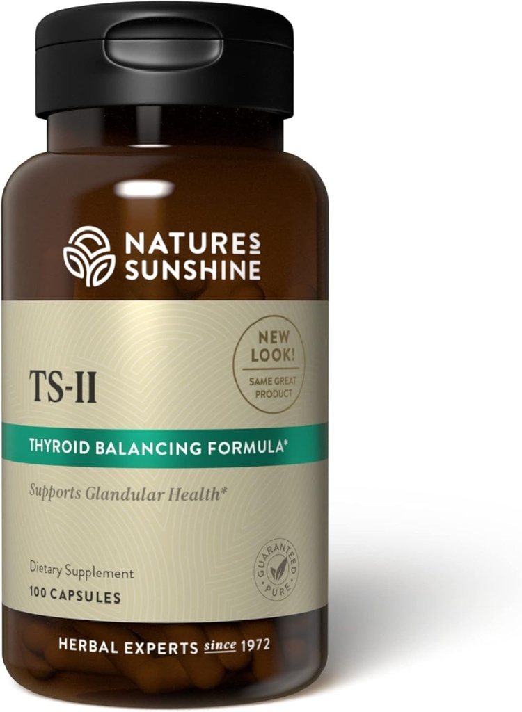 Sunshine TS II da natureza w/Hops, 100 Cápsulas