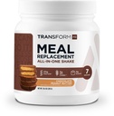 TransformHQ Replacement Shake Powder 7 Servings (Manteiga de amendoim de chocolate) - Gluten Free, Non-GMO