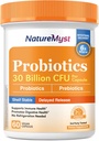 Probióticos, 30 bilhões UFC, 15 Strains, com Prebióticos para homens e mulheres, Gut Health, Imune & Digestive Support, Prateleira estável, Release tardia, 60 Caps Vegan