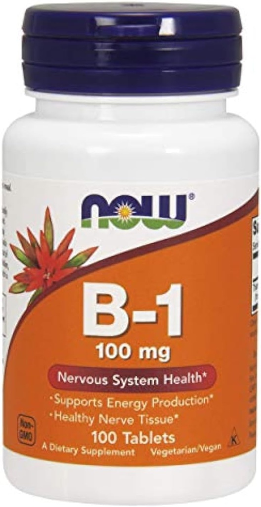AGORA ALIMENTOS B1 100MG, 100 Contagem