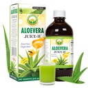 BASIC AYURVEDA Aloe Vera Juice com mel 32.46 Fl Oz (960ml) □ Suporta Saúde Digestiva, Hidratação e Bem-Estar da Pele □ Suco de ervas prensado a frio