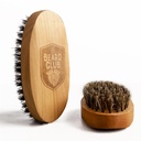 Escova de barba masculina do clube - Birchwood Grooming Tool for Styling, Doming and Healthy Beard Growth