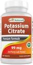 Melhor Citrato de Potássio 99mg 500 Comprimidos - Laboratório de 3a festa testado