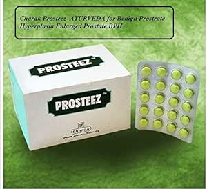 20 Comprimidos de Charak Proteez Herbal Próstate Benign Hiperplasia Aumentada da Próstata Bph