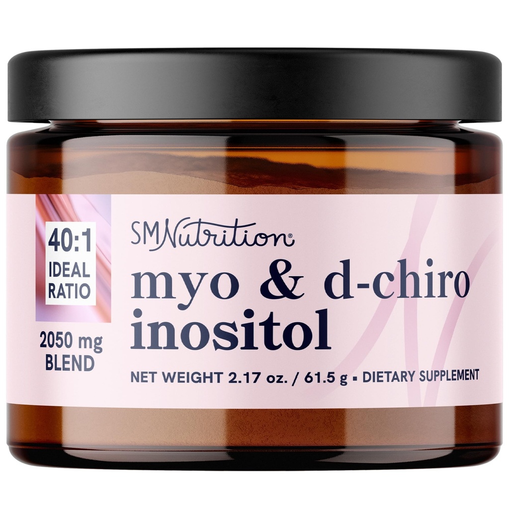 Myo-Inositol & D-Chiro Inositol Pó . Equilíbrio Hormônio para Mulheres . Ideal 40:1 Razão . . Myo 2000mg, D Chiro 50mg . Regular Ciclo Menstrual e Apoio Saúde Ovariana .