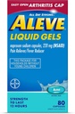 Aleve Artrite Liquid Gels 80ct. 24cs