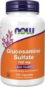NOW Foods Supplements, Glucosamina Sulfate 750 mg, with UL Dietary Supplement Certification, 120 Veg Cápsulas