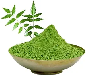 Pó de Folha de Neem Orgânico - 100% Puro e Natural , Ayurvedic Pele & Cuidado com o cabelo , Acne & Dandruff Remedy , Immunity Booster , , do Sri Lanka , 50g Pack , 1,7 oz