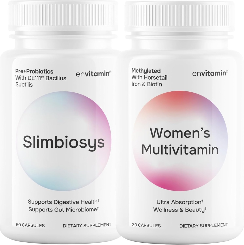 Multivitamina e pacote Slimbiosys feminino