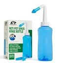 Neti Pot Sinse Garrafa para alívio natural do Sinus - Lavar o Nariz Lavador de Pressão para Adulto & Kid - Sistema de Irrigação nasal por Abraham The Pharmacist