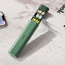 Organizador de comprimidos 7 dias, Caso de pílulas de viagem semanal, Caixa diária de pílulas, Suporte de pílulas bonito para segurar vitaminas, medicamentos, pílulas, suplementos (verdes)