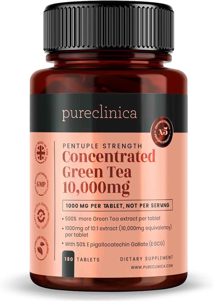 puroclinica concentrado chá verde 10.000mg x 180 comprimidos