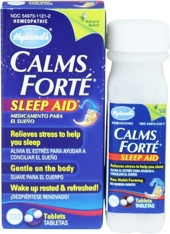HYLANDS acalma Forte Sleep Aid comprimidos, 100 CT