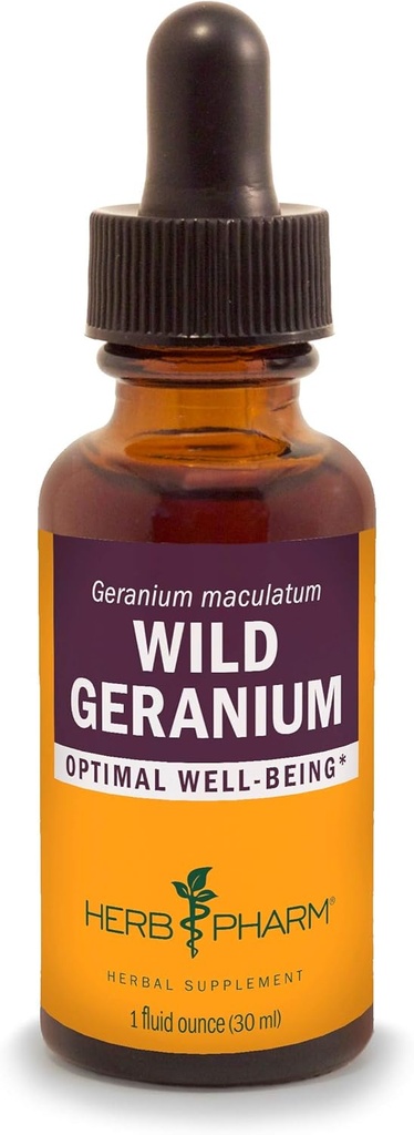 Herb Pharm Wild Gerânio (Cranesbill)