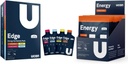 UCAN Training Starter Pack, Edge Energy Gel Variety Pack, Energia em pó Laranja Tropical, Pré e Pós-treino para homens e mulheres Vegan, Keto Friendly