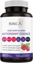6in1 Suplemento antioxidante para mulheres com cranberry, semente de uva & mistura de berry □ Nutricional Complex-Skin, Envelhecimento saudável, Imune & Urinary Tract Support