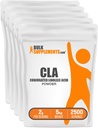 BulkSuplementos.com Ácido Linoleico Conjugado Pó - Suplemento CLA, Suplemento Nutricional - Glúten Livre, 2g Por Serviço, 1 kg (2,2 lbs) (Pacote de 5)