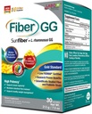 LABO Nutrition FiberGG, Lactobacillus Rhamnosus GG 10 bilhões de UFC Probióticos ativos e 7g Sunfiber Prebiótico suplemento de fibra, suporte saudável intestinal, saúde imune, sem glúten, 30 saquetas