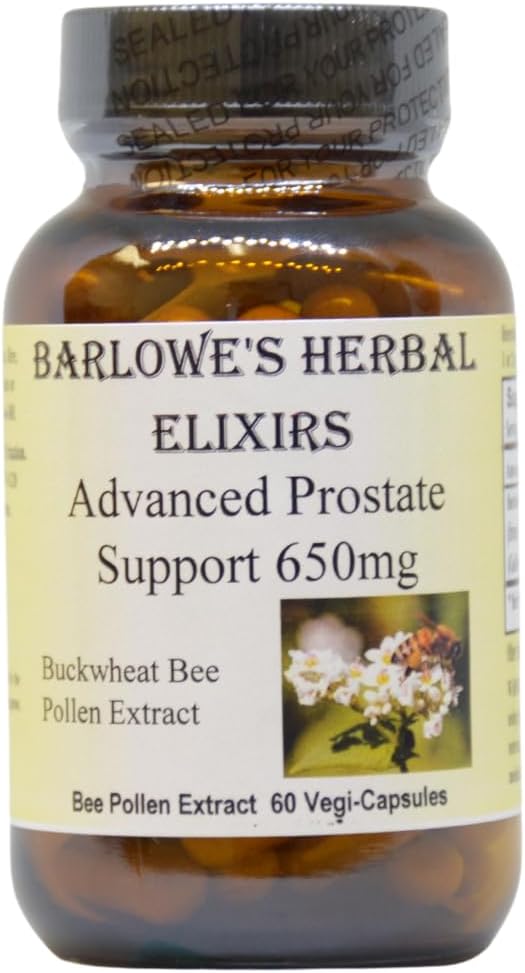Suporte avançado da próstata . Buckwheat Bee Pollen Suplemento . 750mg Por cápsula . Urinary and Prostate Health .. Suporte Menopausal para Mulheres .. 60 Vegan, Halal, e Kosher Cápsulas ..