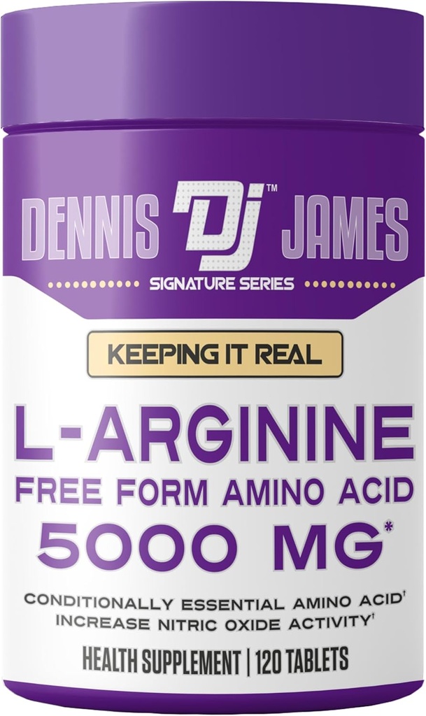 DENNIS JAMES Signature Series L-Arginina 5000mg .120 Comprimido .