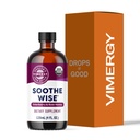 Vimergy Soothe Wise* – Apoio Imune Absorvente Rápido com Xarope de Amora e Raw, Mel Orgânico – Casacos e acalma tecidos respiratórios – USDA Certified Organic, Vegan, Paleo-Friendly, Gluten-Free.