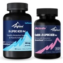 Ácido R-Lipoico (Na) + CoQ10 e pacote Ácido R-Lipoico (Na)