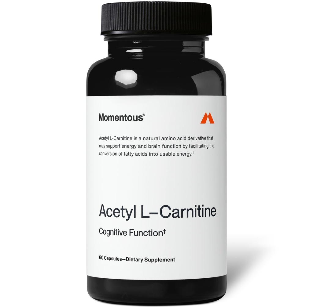 Momentâneo Acetil-Carnitina - NSF Certificado para Desporto - 60 Serviços