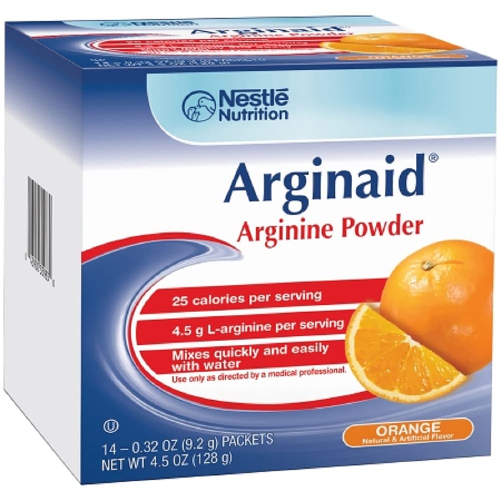 Suplemento de Arginina Arginaid? Pó de embalagem individual .32 oz laranja (BX de 14)