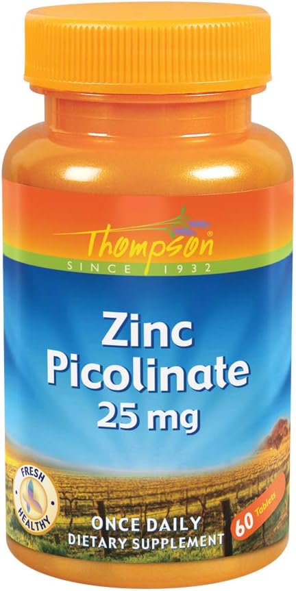 Picolinato de zinco Thompson 60 tabs