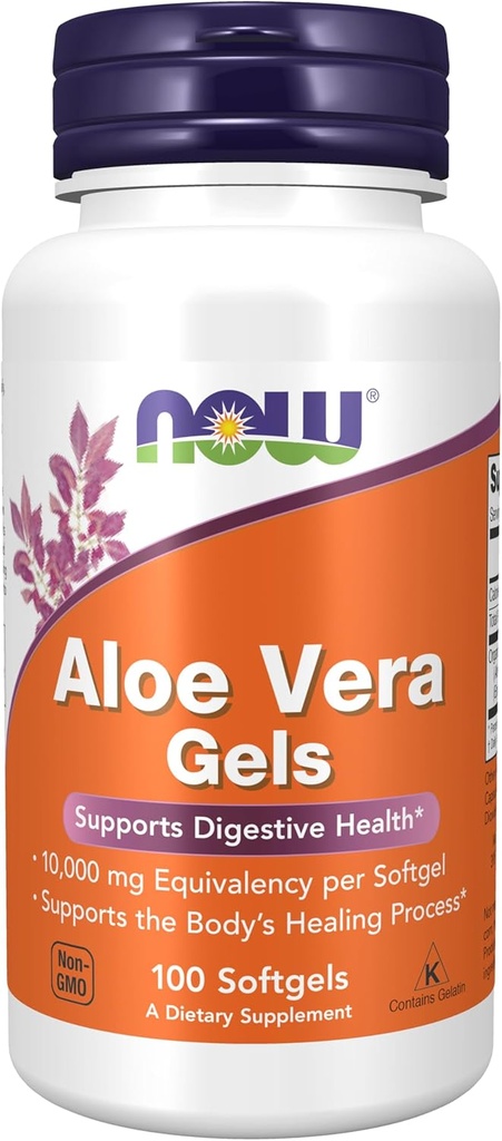 Aloe Vera Gels, 100mg, 100 Softgels (Pack de 3)