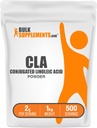 BulkSuplements.com Ácido Linoleico Conjugado em Pó - Suplemento CLA, Suplemento Nutricional - Sem Glúten, 2g Por Serviço, 1kg (2,2 lbs) (Pacote de 1)