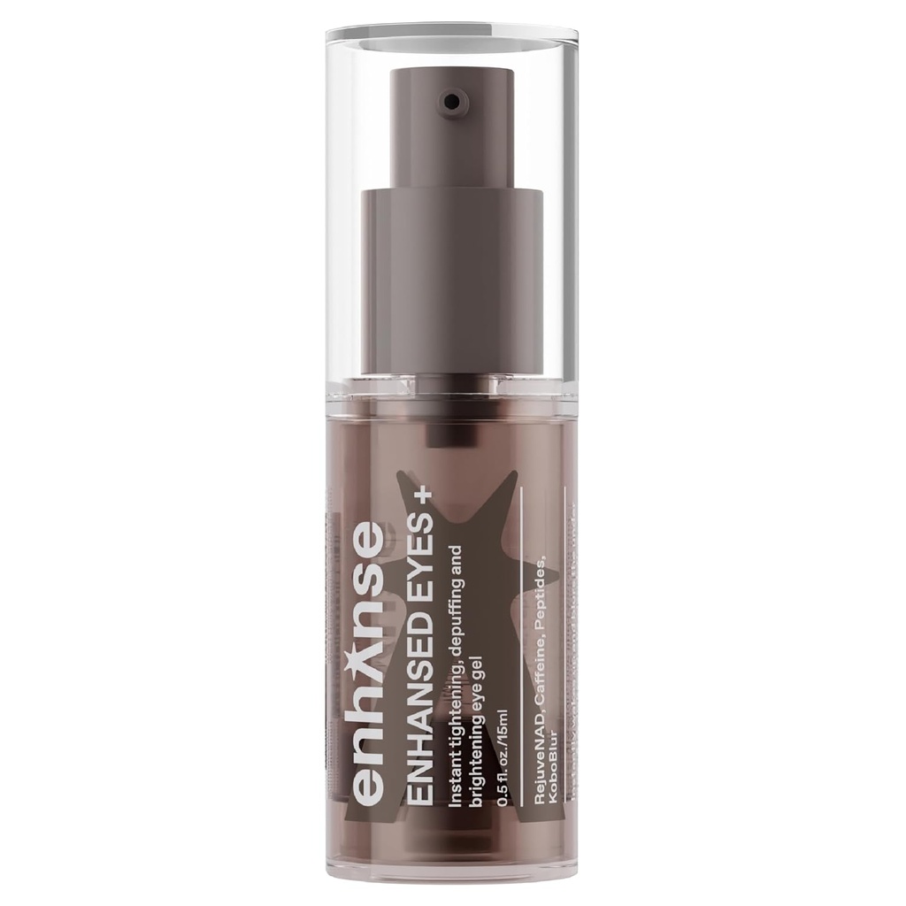 Sob Gel de olho para homens, Creme de olho de cafeína, Peptídeos, RejuveNAD, Apertar Instantaneamente, Brilho, Decapagem para Under Eye Bags, Borrões linhas finas e círculos escuros, 0,5 Fl Oz