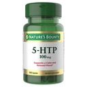Recompensa da natureza 5-HTP comprimidos e suplemento dietético, Suporta um humor calmo e relaxado, 100mg, 60 cápsulas