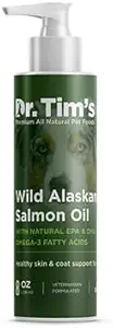 Óleo de Salmon Wild Alaskan do Dr. Tim, 8 oz garrafa, verde (WASO8OZ)