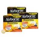 Airborne 1000mg Vitamina C + Zinco Açúcar Free Multivitamin Imune Support Effervescent Fizzy Bebida Comprimidos, Zesty sabor laranja com poderosos antioxidantes Vitaminas A C & E, 30 Comprimidos (3 Pack)
