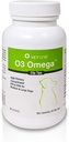 VetOne: O3 OmegaTM Clip Dicas Suplemento nutricional com ácidos gordos Omega 3 - Cães médios e grandes (60 garrafa de contagem)