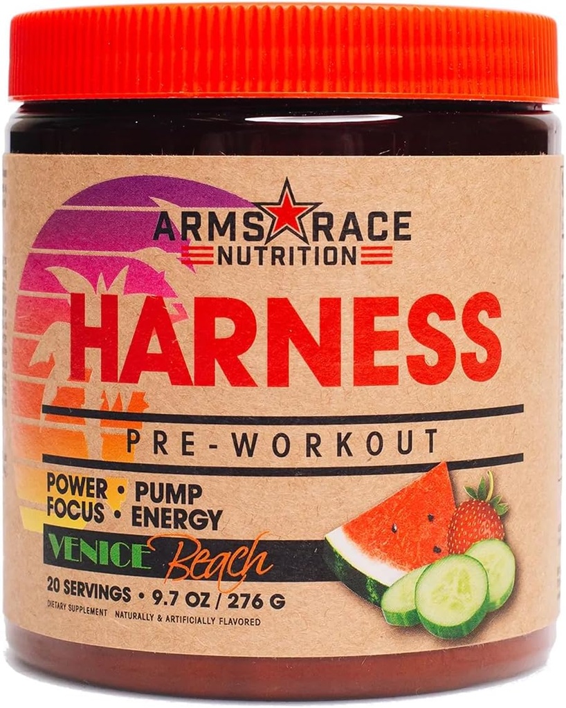 Arms Race Nutrition Harness Pré-treino - Venice Beach (20 Servings)