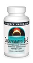 Fonte Naturals Coenzimated B-6 25mg P-5 Piridoxal-5 Fosfato de rápida ação, rápida dissolução Sublingual Vitamina Suporta Metabolismo Aminoácido - 30 Lozenges